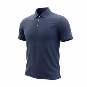 New Men's Thomas Adams Navy Blue Polo Golf Shirt Size Medium (KB1)